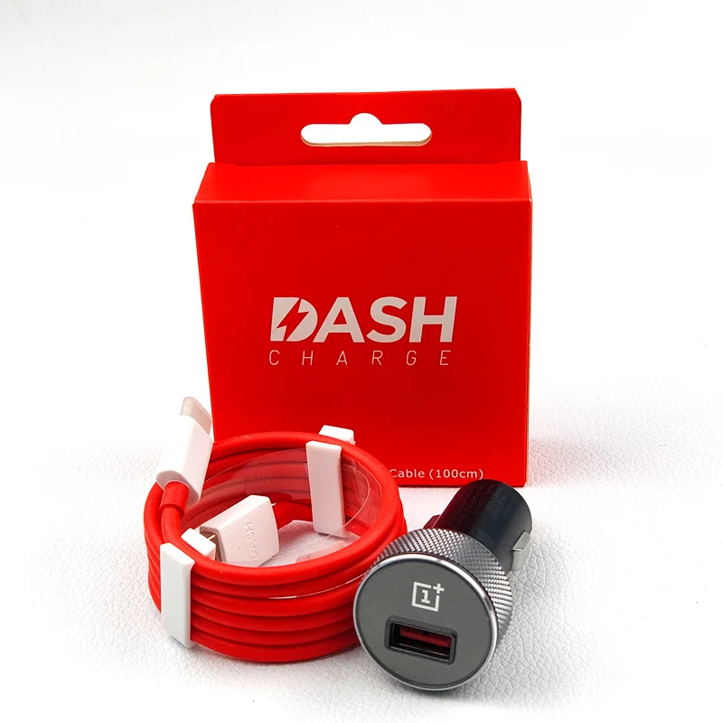 Original Oneplus Dash Car Charger 6 6T 5t 5 3t 3 one plus smartphone QC 3.0 quick charge Fast Charging usb 3.1 Type C Cable