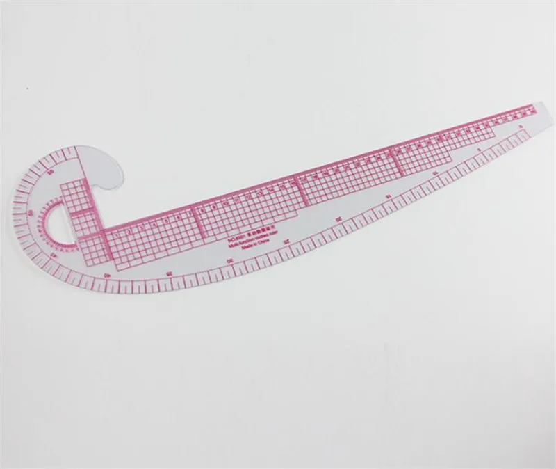 Пластиковая французская кривая Метрическая линейка для шитья одежды, измерительная линейка для портновского шитья, Сортировочная кривая, правило для изготовления узоров, аксессуары