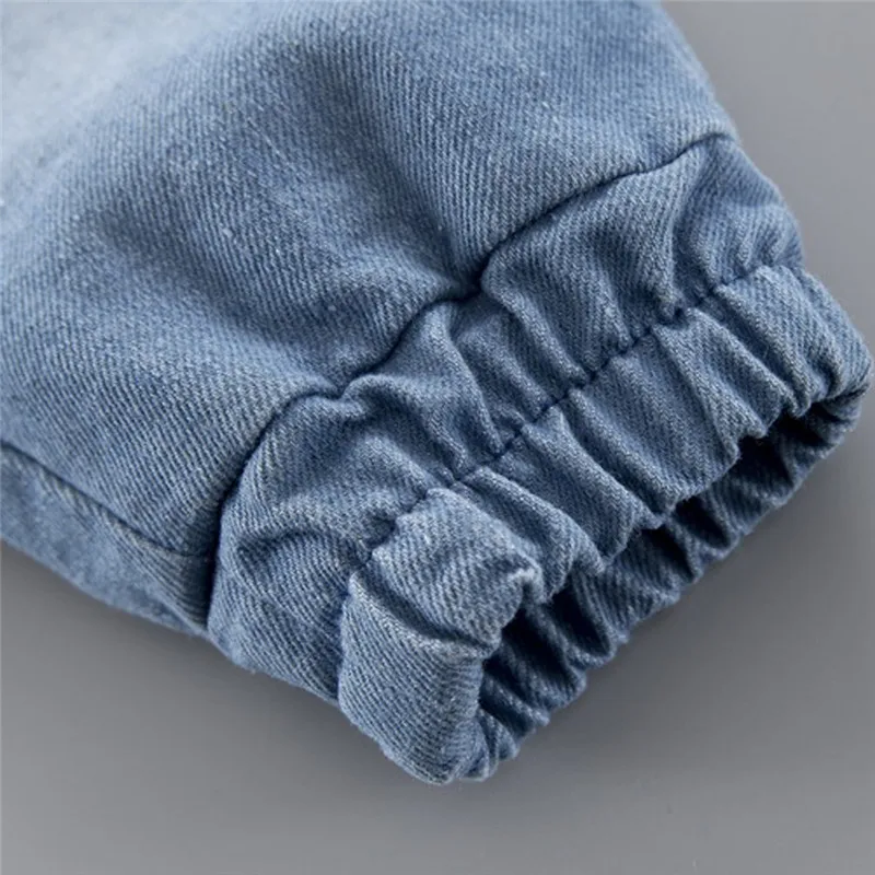  Boys clothes Child Kids Winter Boys Cartoon Shark Long Sleeve Tops Denim Pants Outfits Set #4j22 (17)