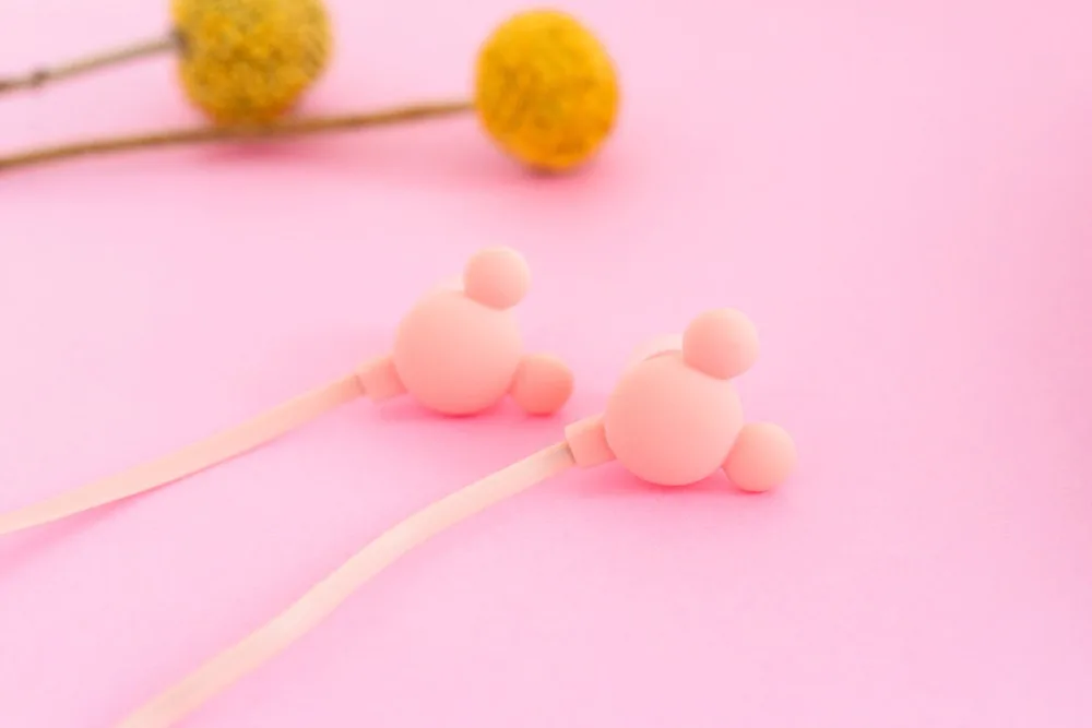 Chiclits Cartoon Cute Bear Earphone Stereo Headset Bass Headphone With Mic For Xiaomi Iphone Samsung Kid Girls Gift (16)
