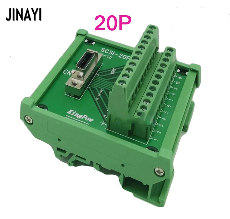 SCSI50 SCSI 50 Pin SCSI14 SCSI20 SCSI26 SCSI36 14P 20P 26P 36P блок разрывная Клеммная плата адаптер
