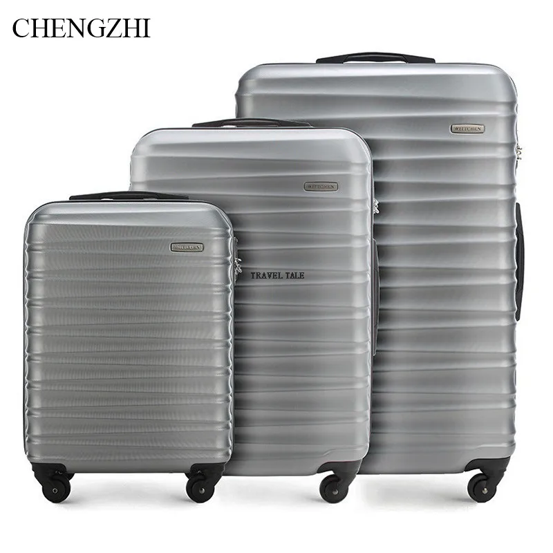 CHENGZHI2" 24" 2" дюймов ABS багаж для путешествий наборы Тележка дорожные сумки чемодан на колесиках