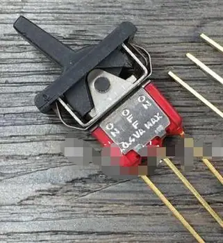 

Free Shipping 2pcs/lot original United States 7103 Toggle Switch 3 Feet 3 File Shake Head Switch CK Alarm Switch