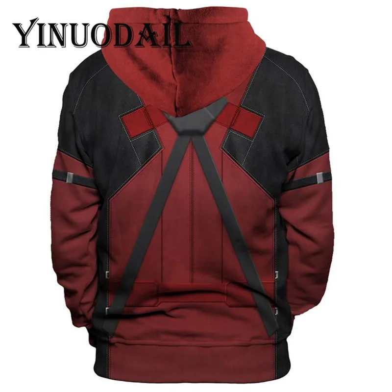 Fans Wear Winter Sweatshirt Cosplay Costume Hoodie Deadpool 3D Printed Long Sleeve Casual Tops for Men Fans Wear Winter Sweatshirt Cosplay Costume Hoodie Deadpool 3D Printed Long Sleeve Casual Tops for Men