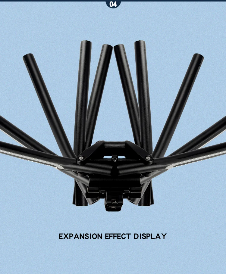 Fmfxtr bicicleta dobrável guiador 620mm 25.4 31.8