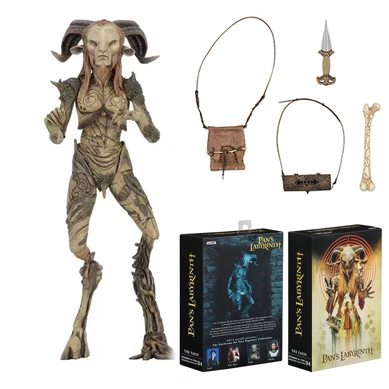 NECA 9 дюймов фильм сковородки лабиринт El Laberinto Del Fauno Faun фигурка модель игрушки