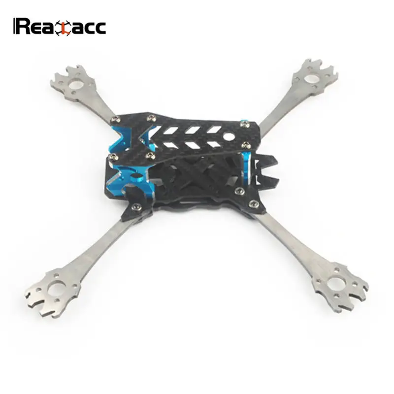 Realacc Real6 210 мм Колесная база 3 мм Arm титановый сплав углеродное волокно 5 дюймов рамка Комплект для RC моделей двигатель мультикоптера запасные части