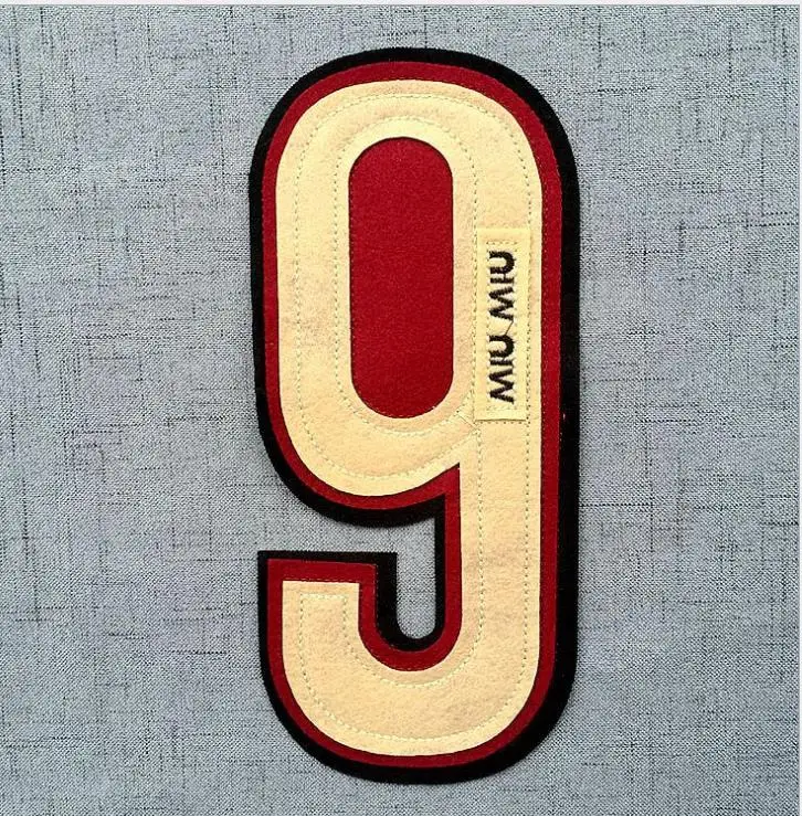 50pcs number 9 Номер цветы Амуре горный хрусталь бисером патч для одежды шитье на отделка бисером одежда обувь, сумки, украшение заплатка DIY - Цвет: 50pcs number 9