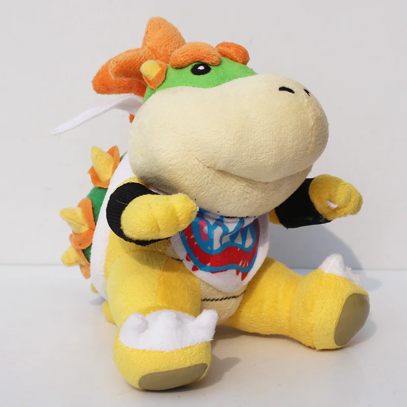 

Super Mario bros plush toys 18cm Bowser JR Koopa Bowser dragon plush doll Brothers soft Plush Retail