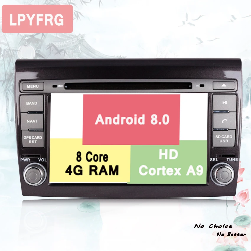 2 Din 7 &quotHD android 10 0 радио GPS автомобильный DVD плеер для FIAT BRAVO 198 2007 2008 09 2010 2011 2012 2013 2014