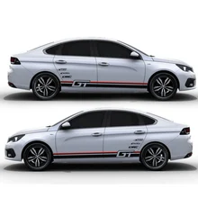 TAIYAO car styling sport car sticker car accessories for PEUGEOT 308 Both Side Sticker Car-styling TAIYAO car styling sport car sticker car accessories for PEUGEOT 308 Both Side Sticker Car-styling