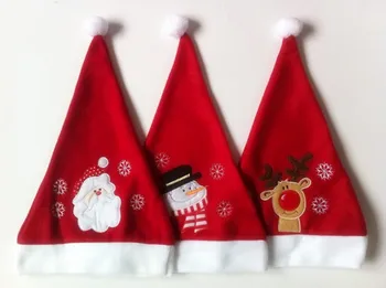 

Merry Christmas Santa Clause Snowman Deer Hat Christmas Decorations