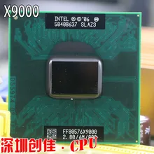 Originale intel top core 2 extreme x9000 cpu processore 2.8 ghz 6 MB 800 MHz socket P scrattered pezzi Per GM965 PM965 T9300 t9500(China (Mainland))