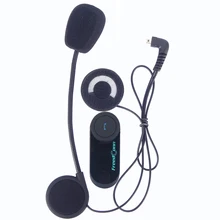 Freedconn Brand FM Radio Motorcycle Helmet Bluetooth font b Headset b font Intercom Stereo Headphone 100M