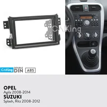 Панель радиосвязи для OPEL Agila 2008-/SUZUKI Splash, Ritz 2008-2012 Dash монтажный комплект установка переходная пластина рамка