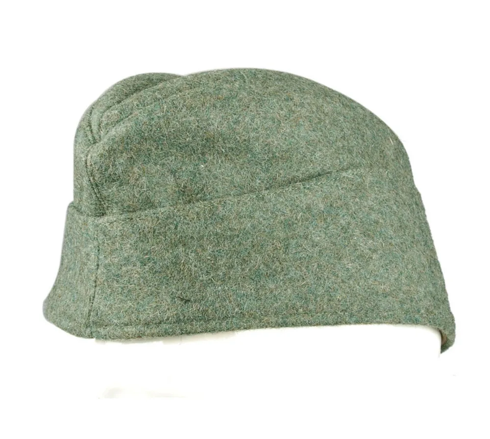 

SIZE L - WWII WW2 GERMAN EM ENLISTED MAN PANZER WOOL GARRISON CAP