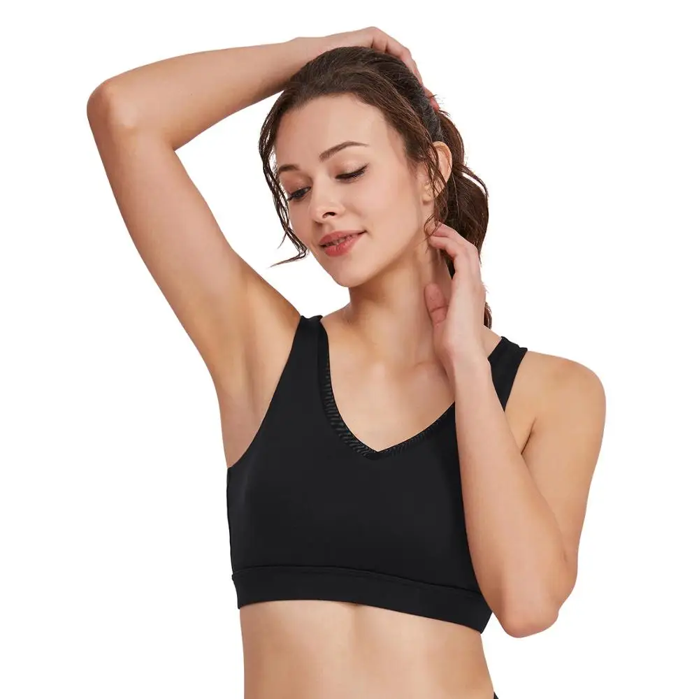 Zhuohe Push Up спортивный топ белый пастель сухая бюстгальтер танк Sujetador Deportivo лифчик