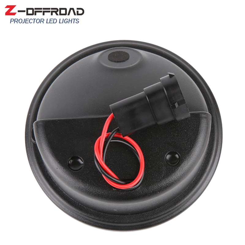 Черный 4 1/2 &quotled лампы ближнего света для Электра Glide Road King круглый 5 дюймов