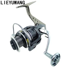 Металлическая спиннинговая катушка, соотношение скоростей 5,5: 1, сверхпрочная Рыболовная катушка для ловли карпа 12+ 1BB, спиннинговая Рыболовная катушка для морской рыбалки, серия 1000-7000