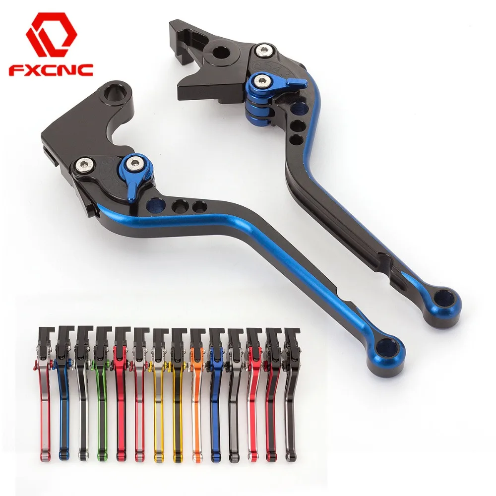 FX CNC MIX Color Long Adjustable Aluminum Motorcycles Brake Clutch