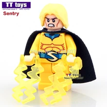 50 шт./партия PG044 The Sentry Comics Темный мстители Супер Герои строительные блоки куклы лучший подарок для детей
