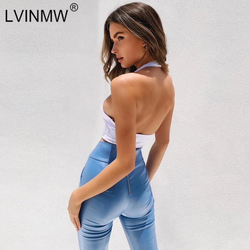 Женский короткий топ LVINMW с глубоким вырезом и лодочкой Тонкая блузка открытыми