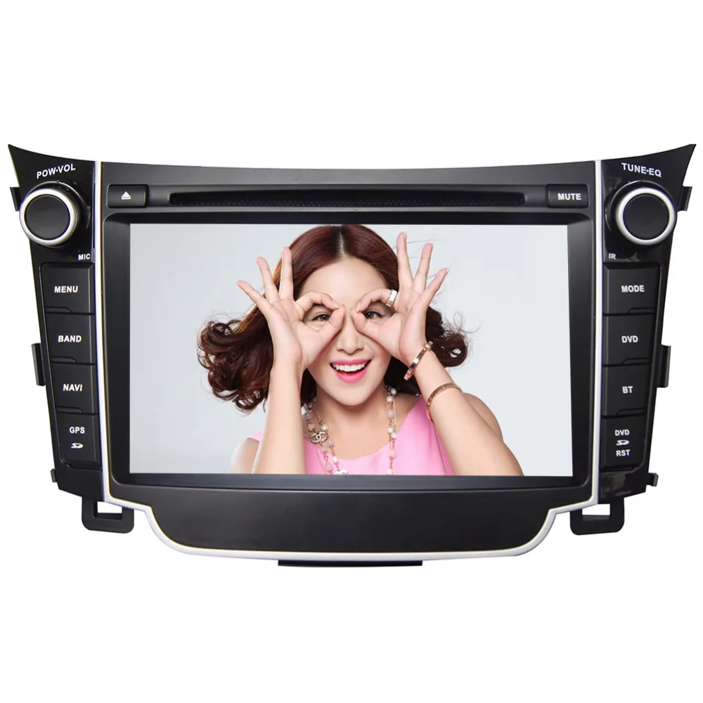 

7" HD 4 Core Android 6.0 Car DVD GPS Radio Video Stereo Navigation Player for Hyundai I30 2012 2013 2014 2015 DVR TPMS OBD