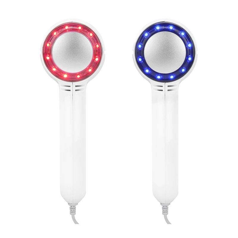 Face Care Device Hot Cold Hammer Cryotherapy Blue Photon Acne Treatment Skin Beauty Massager Lifting Rejuvenation Facial Machine