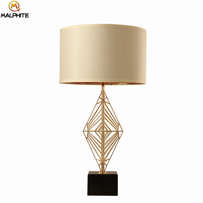 

Nordic Table Lamps for Bedroom Bedside Lamp Table Modern Simple Office Luminaires Metal Base Lampara De Mesa Led Desk Light