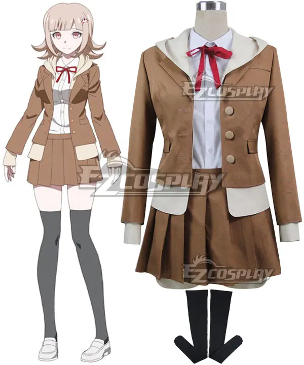 Danganronpa 3 конец Надежды Пик средней школы отчаяние дуги Chiaki Nanami Косплэй костюм E001 |