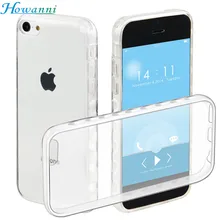 Howanni Мягкий Протектор Прозрачный Case Для Apple iPhone 5C Case 4.0 «задняя Крышка Для iPhone 5C Обложка Телефон Shell Капа