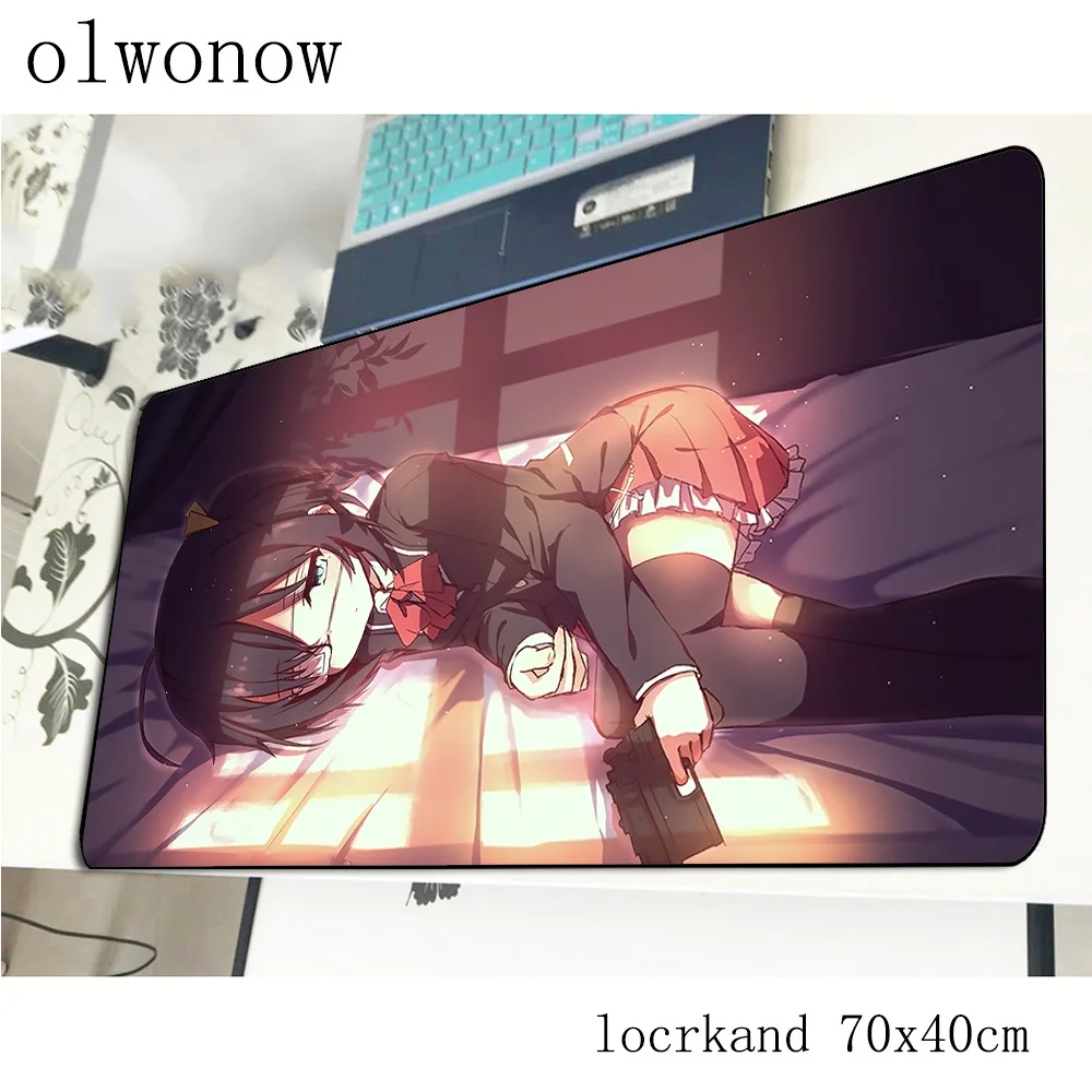 Коврик для мыши chuunibyou demo koi ga shitai 70x40 см игровые коврики персонализированные в
