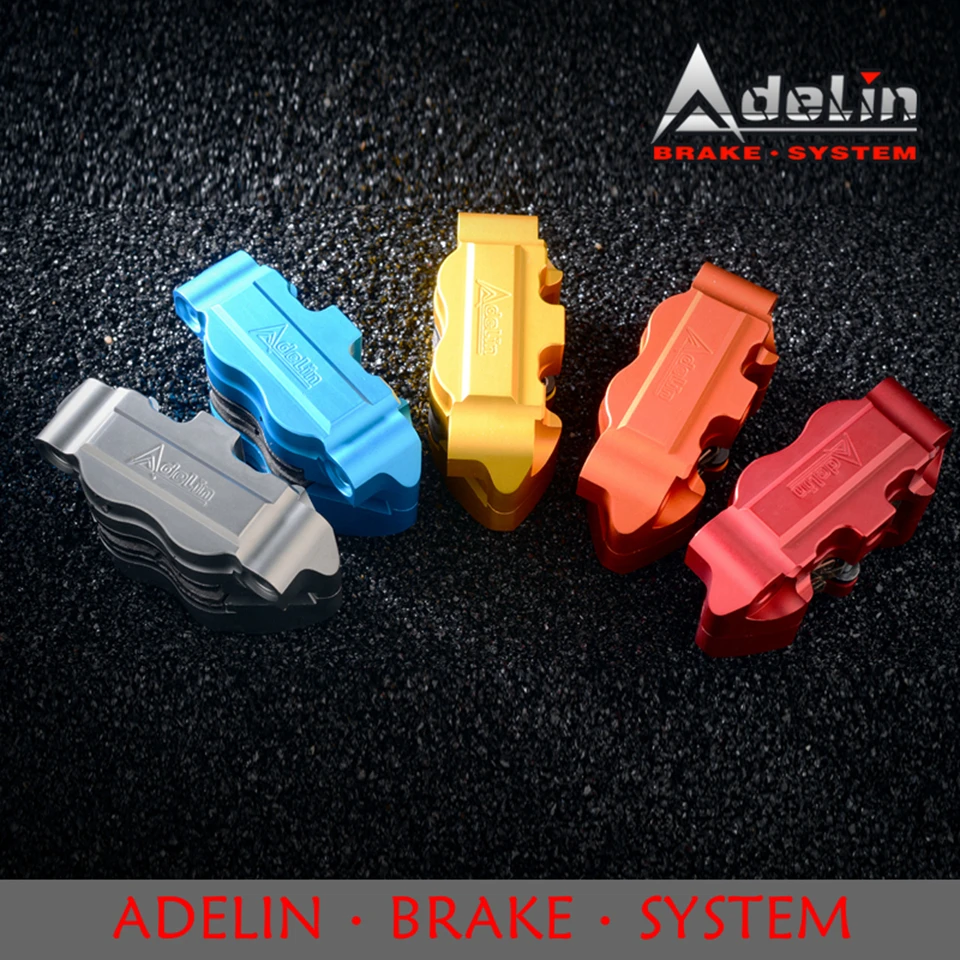 

Adelin Official ADL-4 Motorcycle Hydraulic Brake Calipers Universal 82mm 4 pistons brake caliper for motorcycle brake system