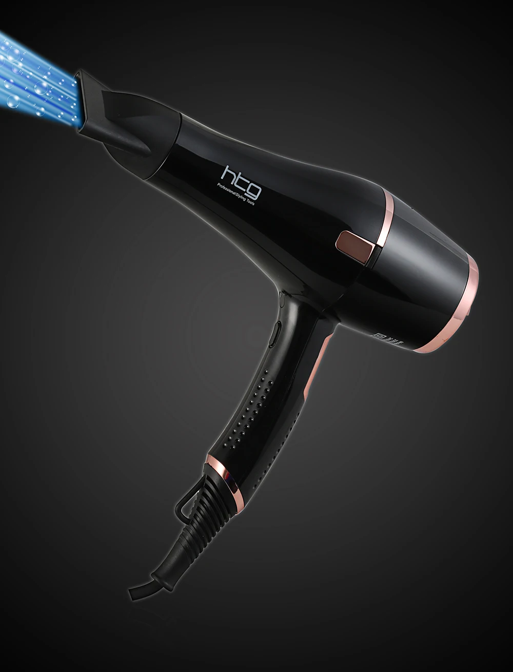 Secador de Cabelo Poderoso Profissional Tiro Frio Íon 110 v - 240 Ionic Queratina Ht037a Htg 2300 w 29 profissional secador de cabelo tiro frio íon