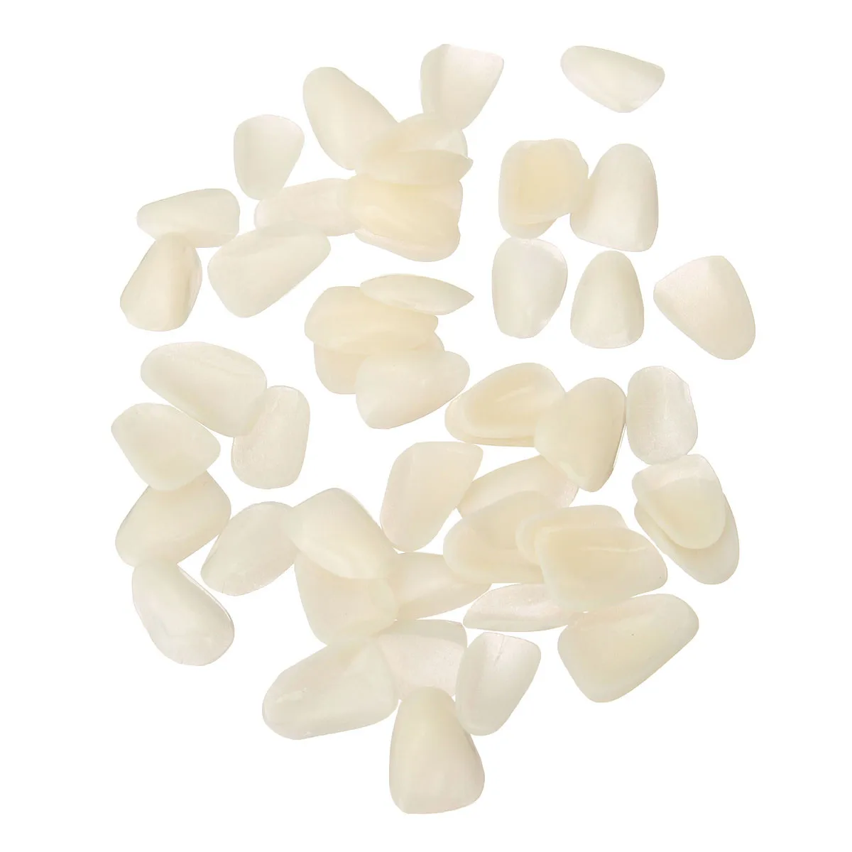 

100pcs Pro Dental Temporary Crown Resin Porcelain Materials Anterior Shade Teeth Molar Tooth Veneers Provisionals Ultra-Thin