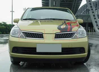 

FITS for 2005-2006 Nissan tiida OEM Factory Style Front Grille Grill Mesh Cover 2pc