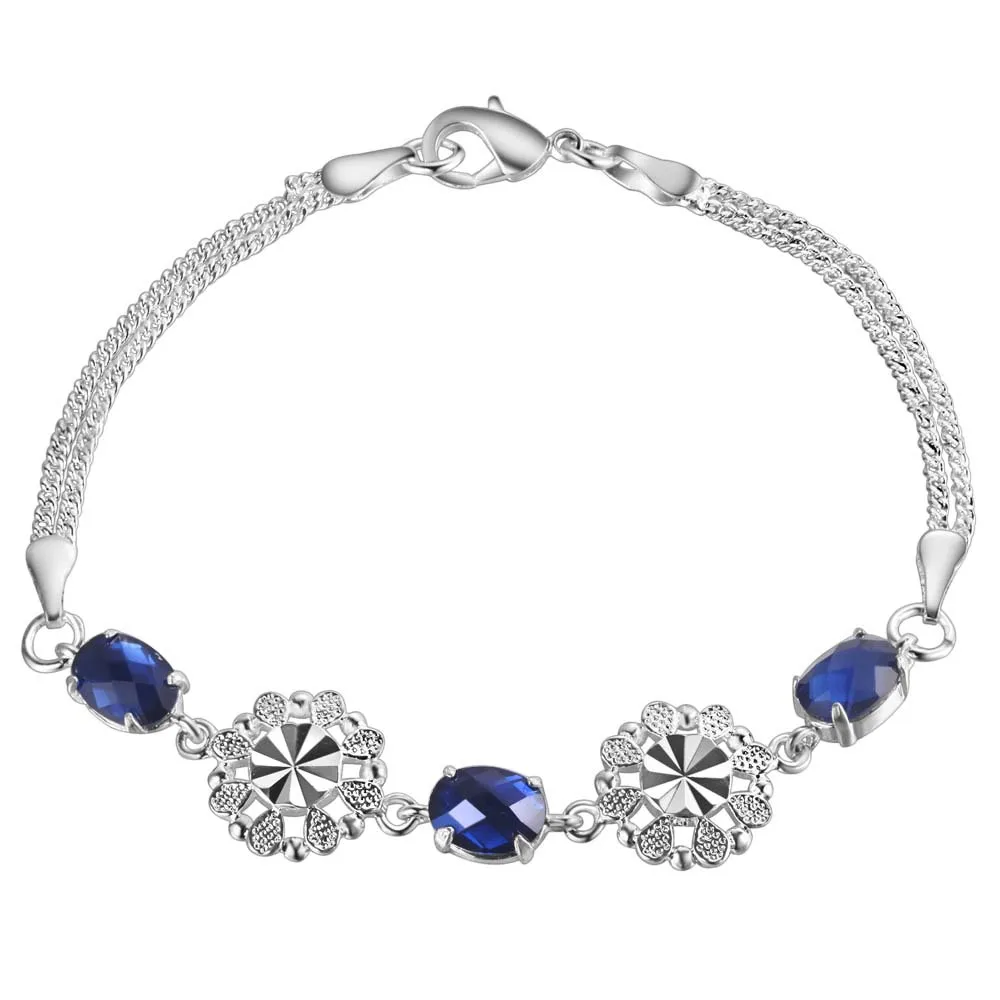 wholesale 925 silver Fashion jewelry Bangles bracelet WB 352in Bangles from Jewelry