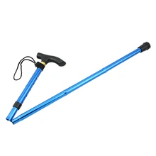 Трость для пеших прогулок треккинговые палки Trail Ultralight 4 секции регулируемые трости из алюминиевого сплава складные трости для спортивной ходьбы