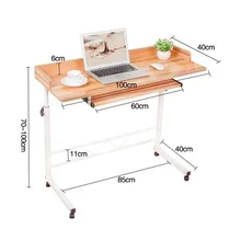 SK#6321 The simple household Connaught notebook comter bed desktop bedside mobile lifting desk lazy learning FREE SHIPPING
