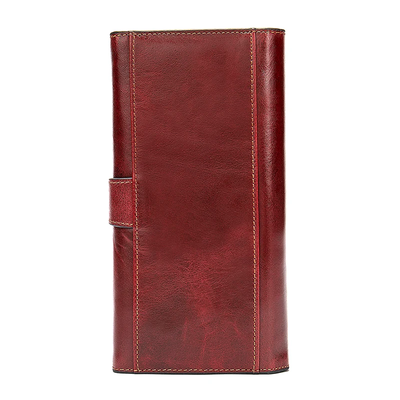 Skup WESTAL portfel damski kobiety prawdziwej skóry sprzęgło długi portfel damski na telefon karty portfele damskie torebki dziewczyna portfel na pieniądze