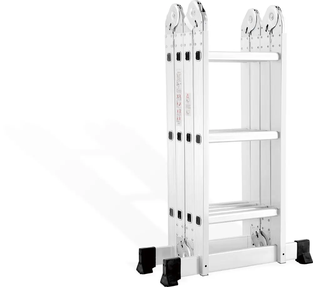 4*3 Steps Aluminum Multipurpose Step Ladder, Folding Used Step Ladder