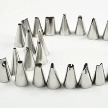 28 шт нержавеющей стали бесшовные украшения Рот Набор Печенья Карри сжимающий рот Торт Цветок рот выпечки Аксессуары для посуды