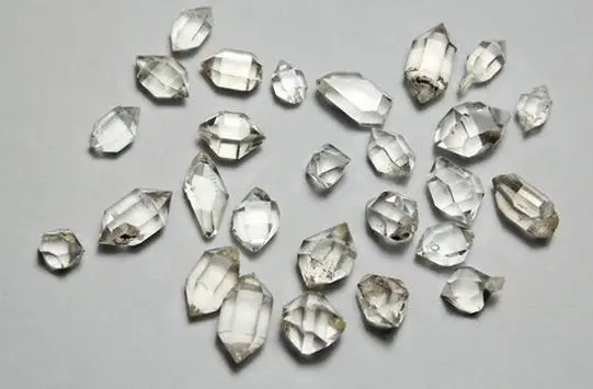 27 шт. AAA + высокое качество алмаз херкимера кристаллическая точка 107g|diamond sphere|crystal