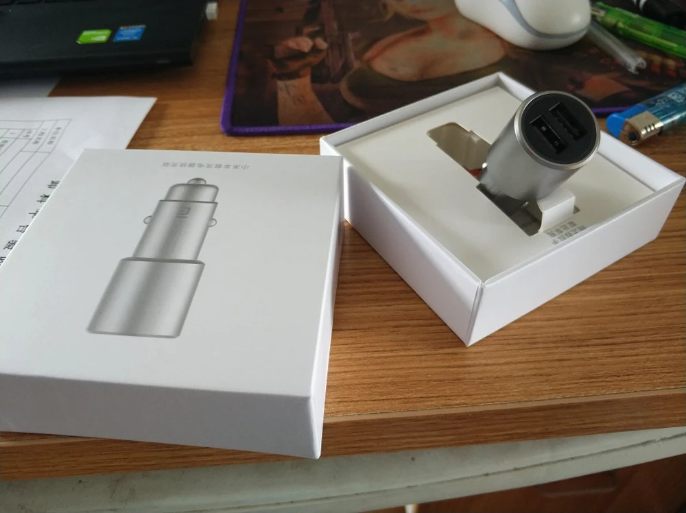 Original Xiaomi Car Charger Extended Accessory Extension Cord Cable Qc3