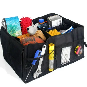 

Car Trunk Organizer Oxford Car Back Folding Portable Storage Tool Bog Multi-Use Tools Organizers Auto Portable Storage Box
