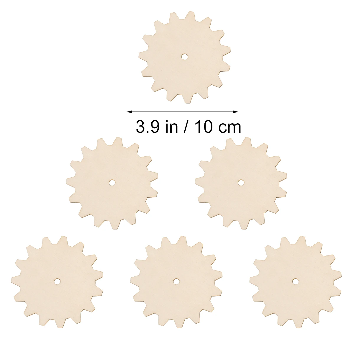 10 шт. Незавершенные деревянные шестерни головоломки Рисованные каракули аксессуары для настольной игры части искусство ремесла проекты украшения
