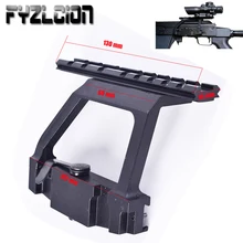 Tactical AK 74U Mount Quick release 20mm AK Side Rail Lock Scope Mount Base for AK 74U Airgun Air Rifle Hunting Accessories