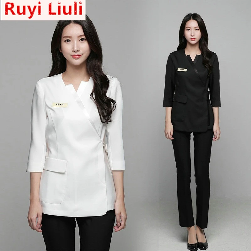 Ruyi Liuli-рабочая одежда, униформа для массажа, униформа для кормления, халаты, медицинские халаты, халат, медицинский лабораторный халат, скрабы, медицинская форма для женщин