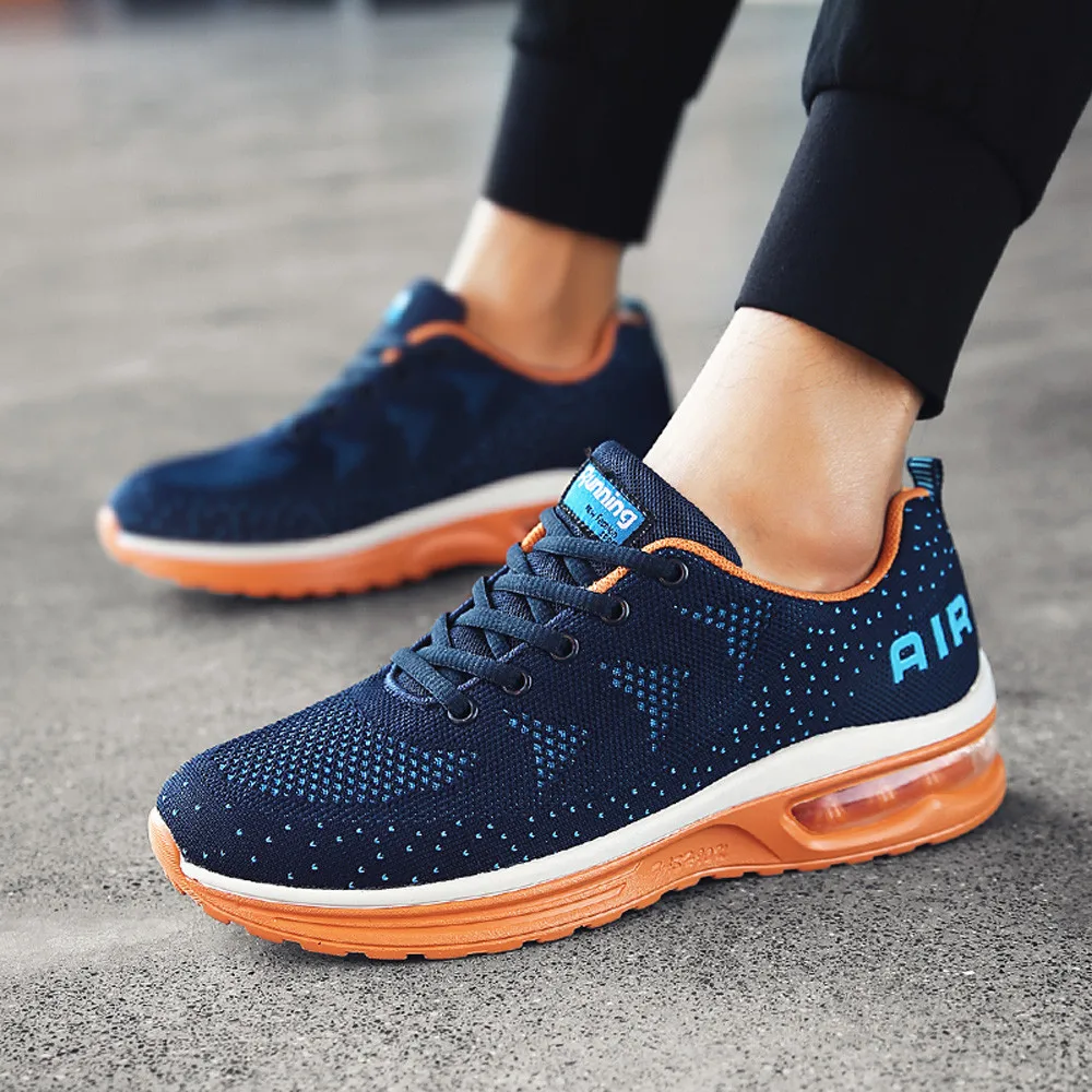 Мужская спортивная обувь дышащая для бега Zapatillas Hombre Deportiva высокое качество