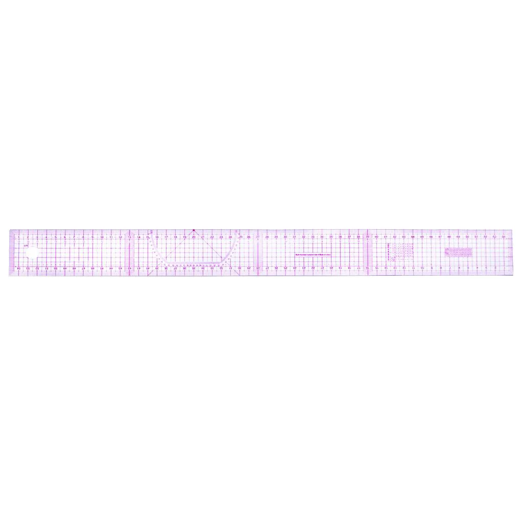 Curve Metric Shaped Ruler 7 Pieces French Metric Ruler Set Plastic Curve Shaped Grading Rulers for Sewing Dressmaking Pattern Design Drawing Template